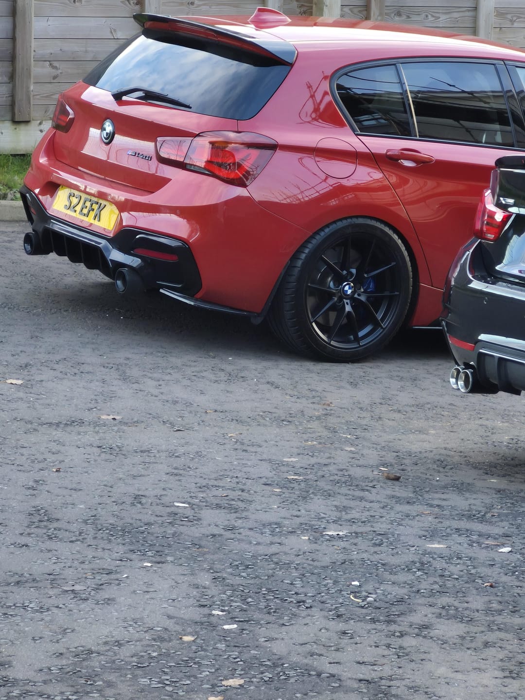 Customer photo review of 763m Satin Black 18” Alloys