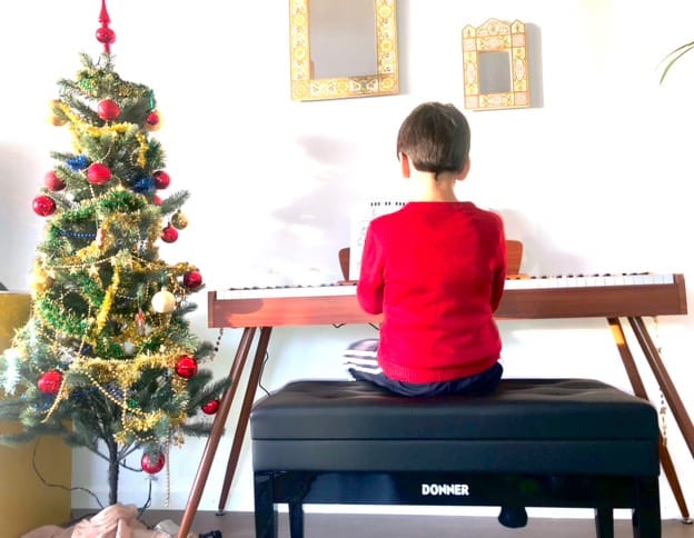 Customer photo review of Donner DDP-80 Motif de Bois Piano Numérique