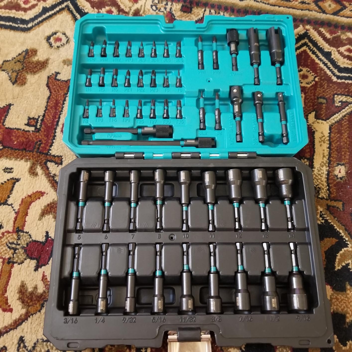 Customer photo review of LIBRATON 54PCS Nut Driver Set – Magnetic + Bits