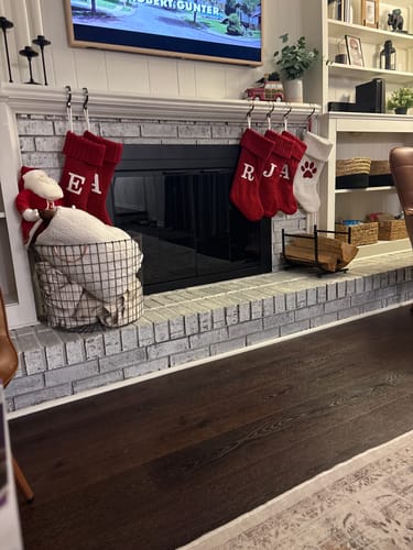 Customer photo review of Ardmore Flat Black Masonry Fireplace Door | Durable Design
