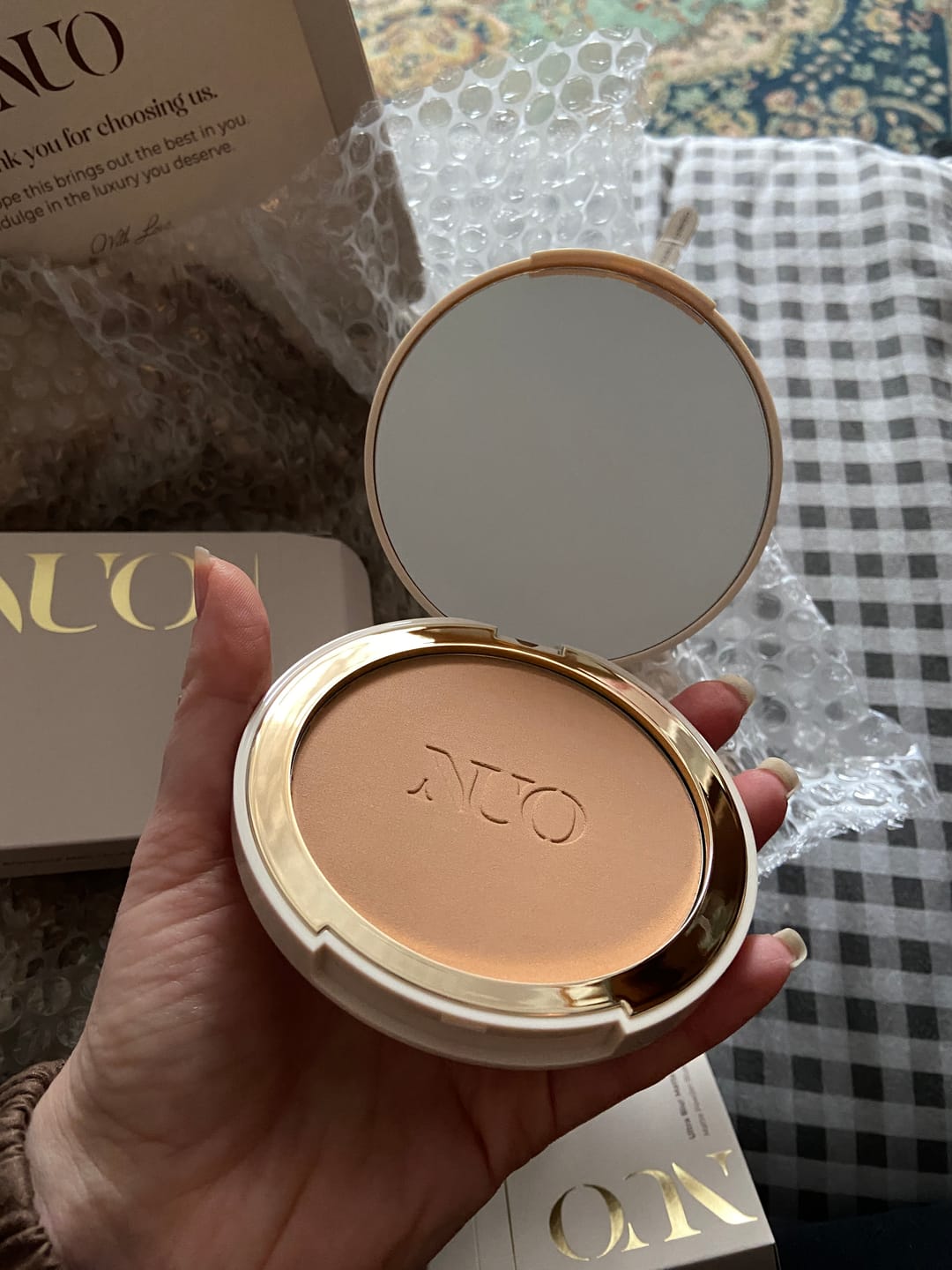 Customer photo review of Bronzer pudra cu textura ultrafina