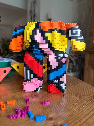 Customer photo review of Pixi Bear™ Ours Géant de 43 cm à Assembler