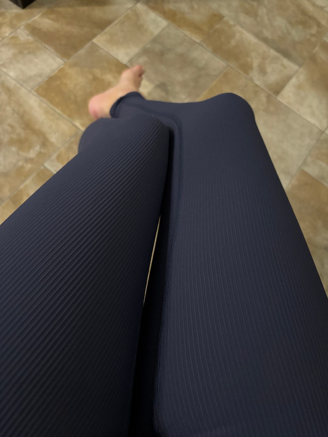 Customer photo review of Ribbed Leggings