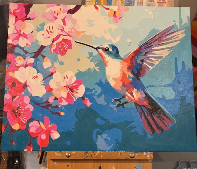 Customer photo review of Feeding Hummingbird