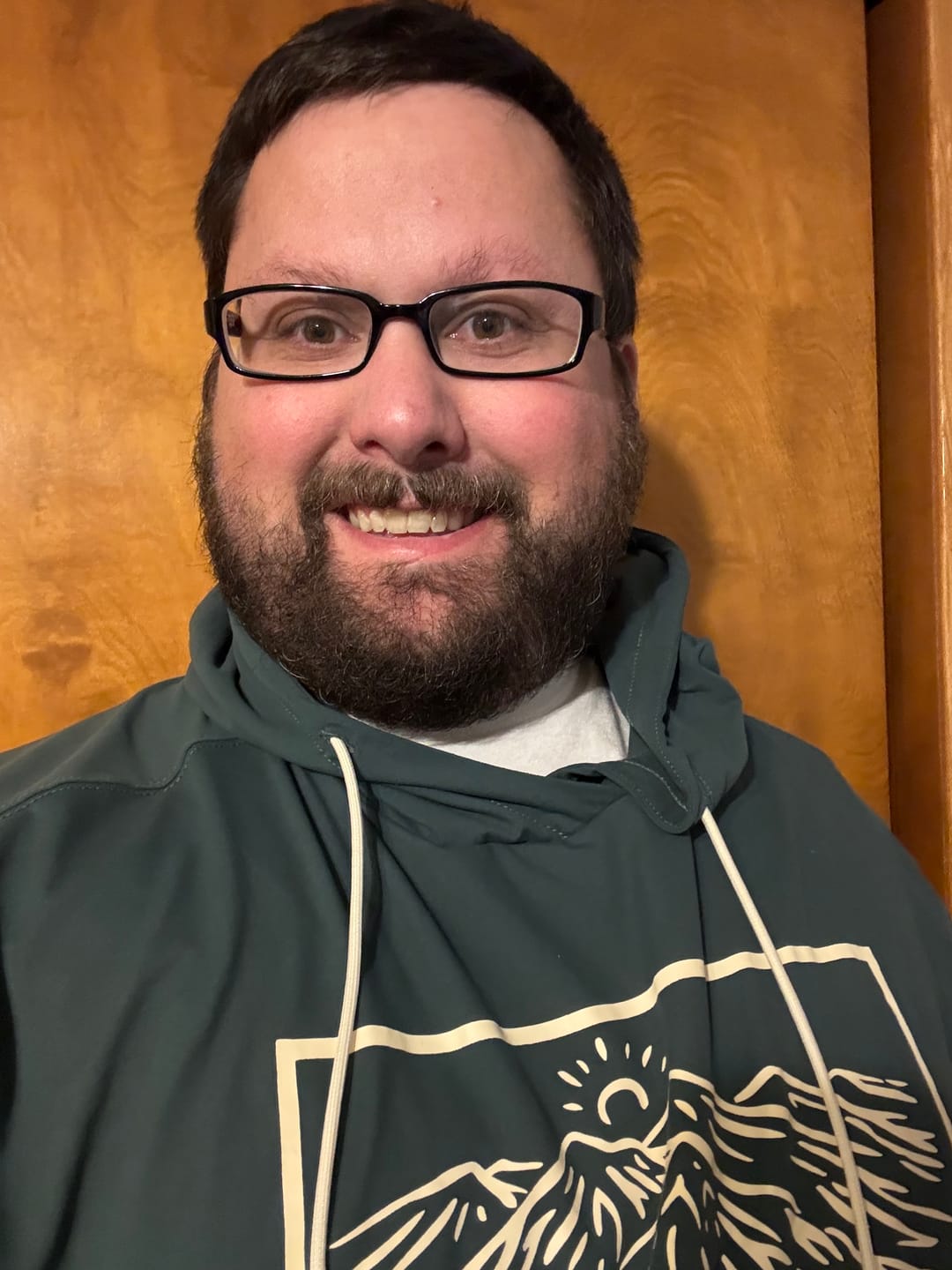 Customer photo review of RSVLTS MTNS (Alpine Green) – Performance Hoodie