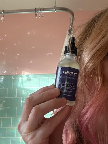 Customer photo review of Growth Sensation Elixir