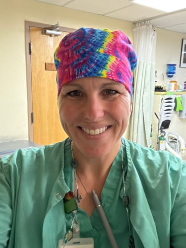 Customer photo review of Camouflage Satin-Lined