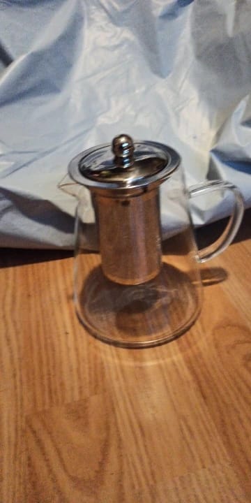 Customer photo review of Théière Infuseur Acier Inox