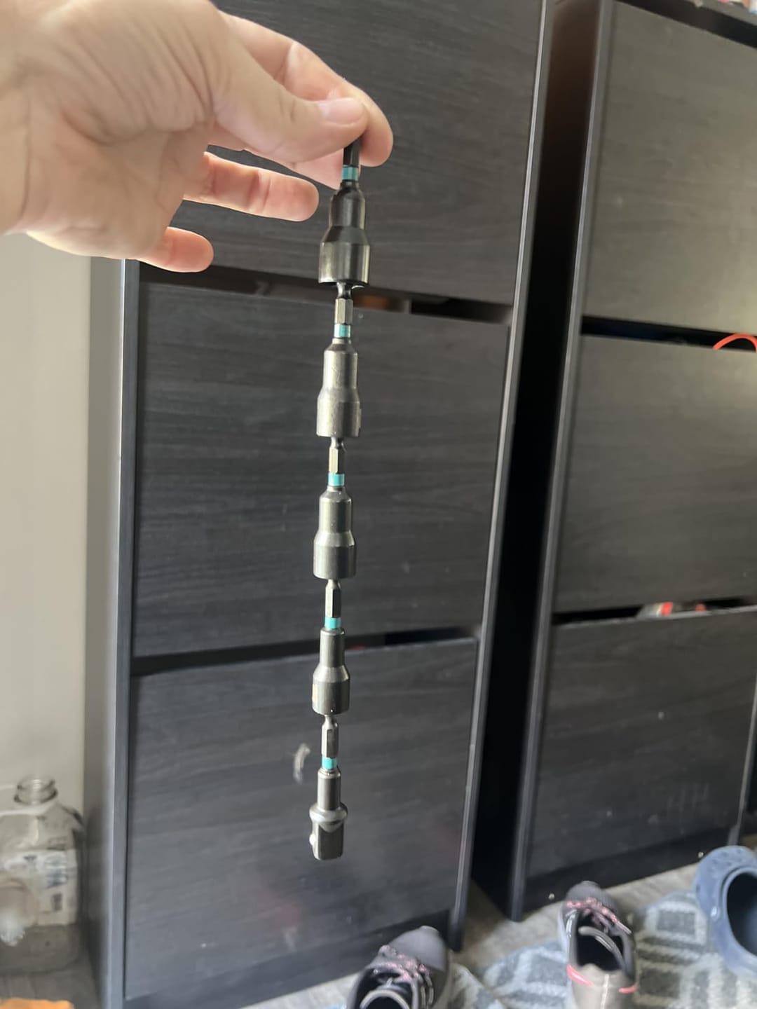 Customer photo review of LIBRATON 54PCS Nut Driver Set – Magnetic + Bits