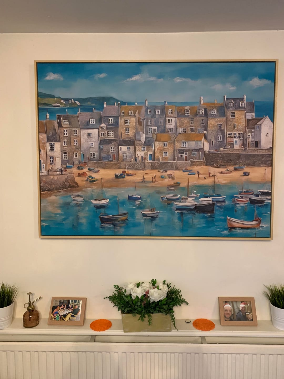 Customer photo review of Cornwall Spring Canvas Print