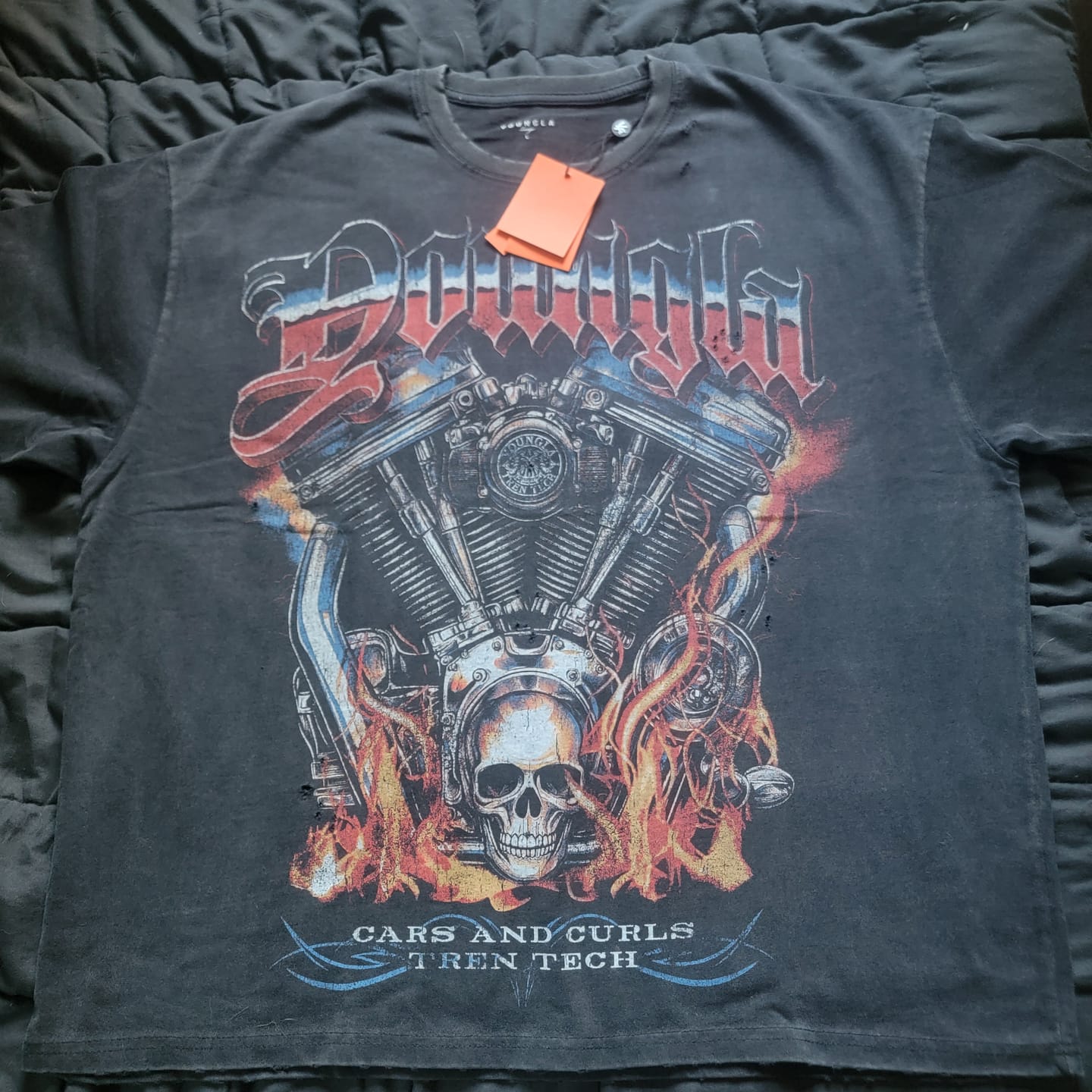 Customer photo review of 4103 - Cars & Curls - Tees