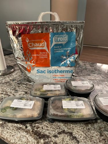 Customer photo review of EXCLUSIVE 20% OFF 5 MEAL PLAN WITH CODE ZERODOUBT20 - FIRST 3 ORDERS