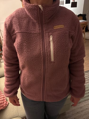 Customer photo review of Damen Sherpa Fleece Jacke