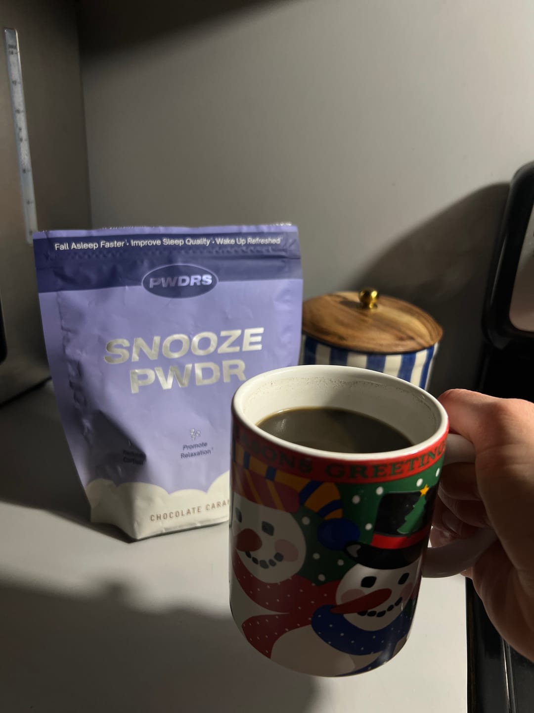 Customer photo review of SNOOZE PWDR
