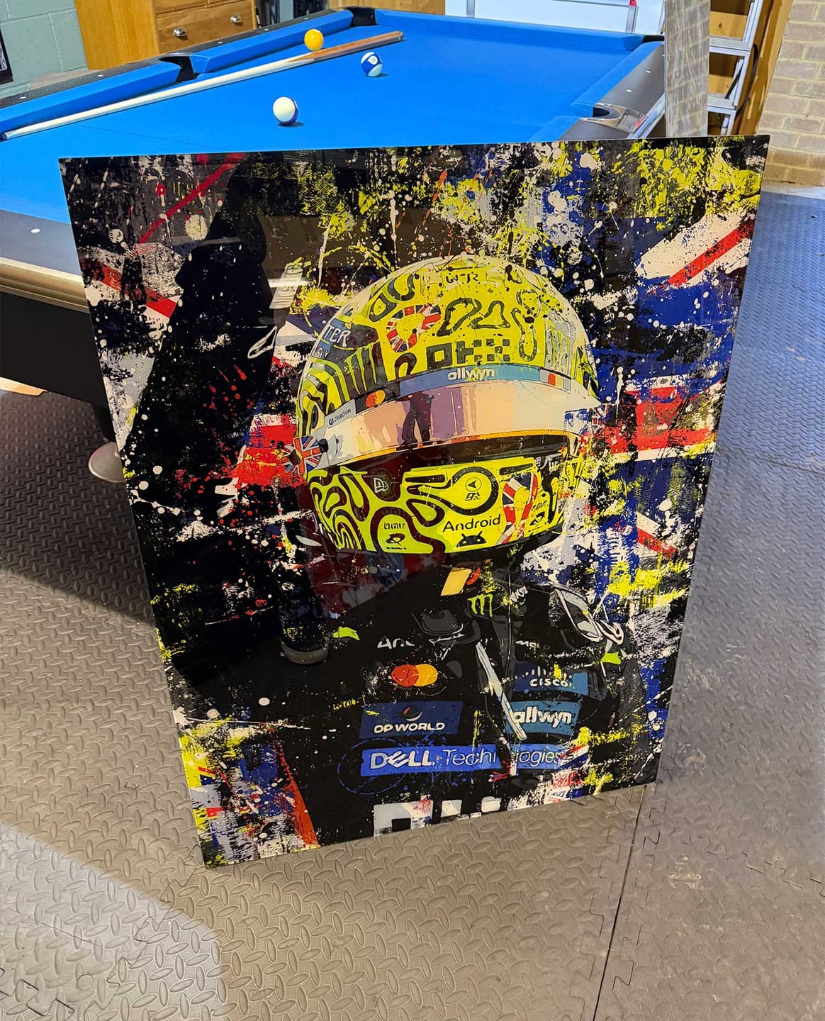 Customer photo review of Lando Norris 'Silverstone 2025'