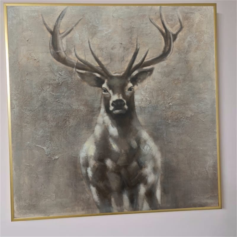 Customer photo review of Animal Canvas Art Painting #AC002
