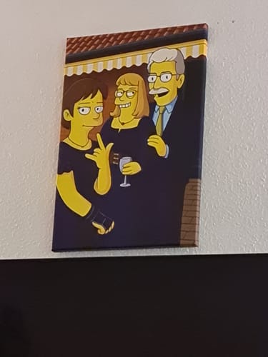 Detlef B. review of Personalisierte Leinwand - Portrait im Simpsons-Stil image 1 out of 1