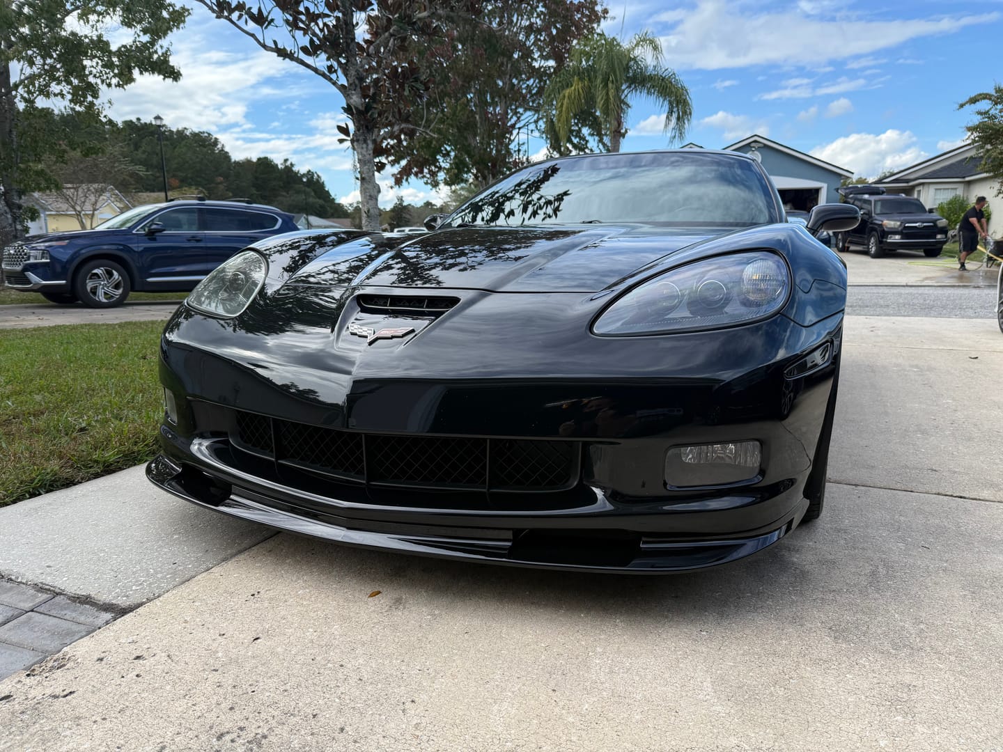 Customer photo review of Corvette C6 Grand Sport / Z06 Front Splitter Lip | ZR1 Conversion Package