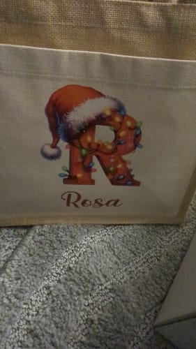 Customer photo review of Weihnachten Buchstabe 3
