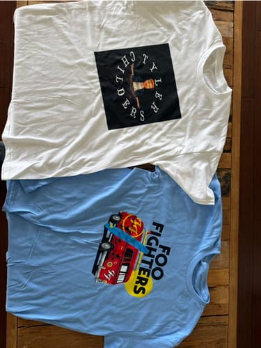 Customer photo review of DTF Transfers Gangsheet Builder