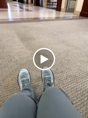 Customer video review of Ortho Walk