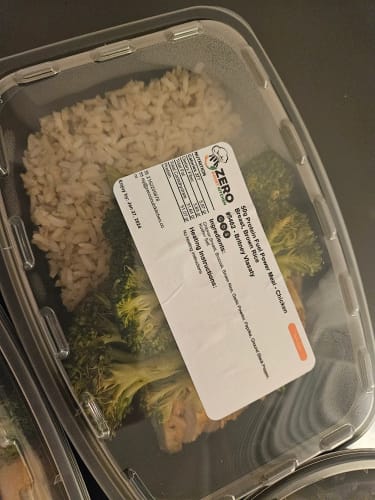 Customer photo review of EXCLUSIVE 20% OFF 5 MEAL PLAN WITH CODE ZERODOUBT20 - FIRST 3 ORDERS
