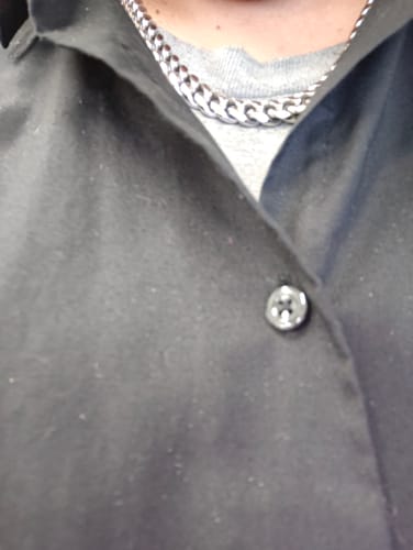 Customer photo review of Cuban Chain Silver | 12mm