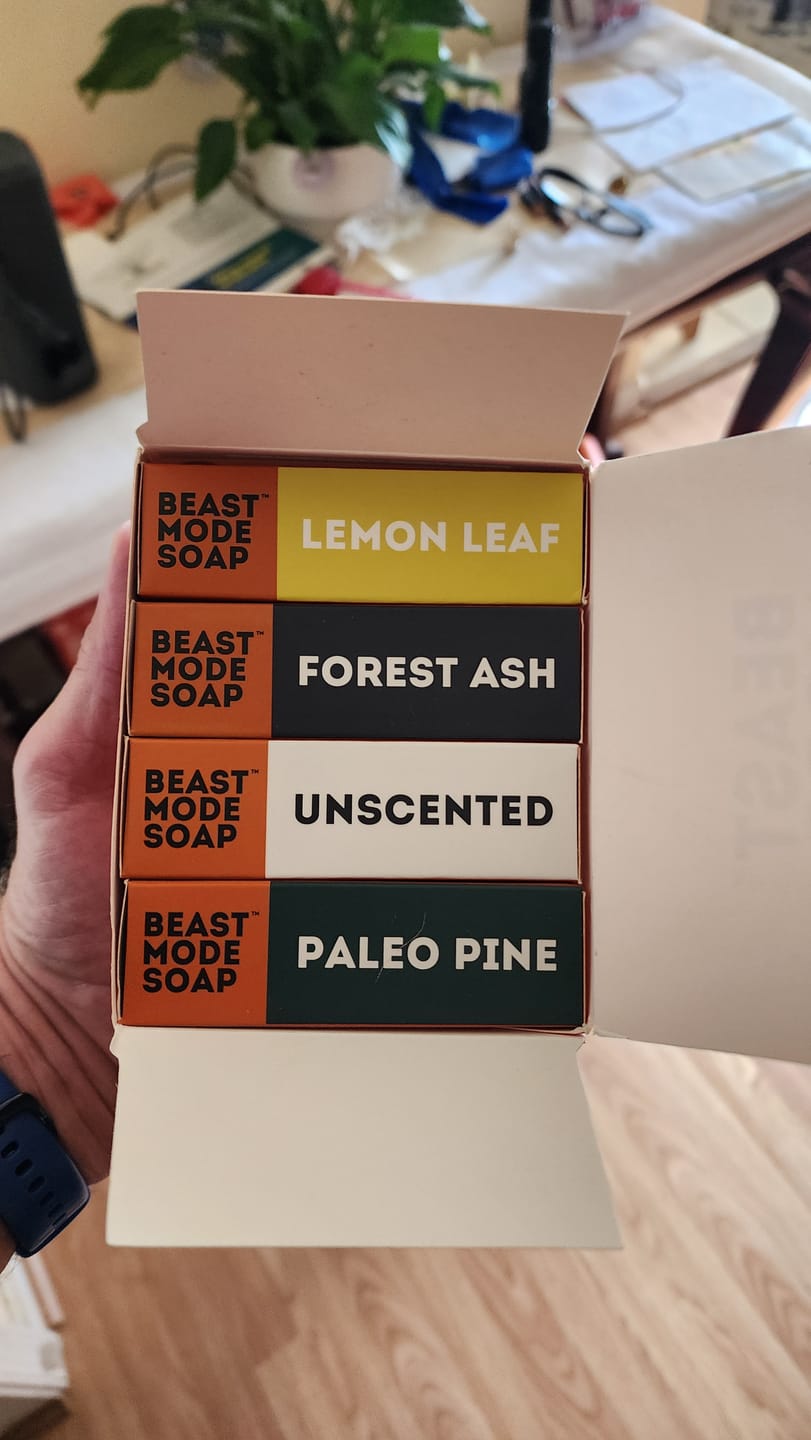 Customer photo review of Bar Soap Variety 4-Pack