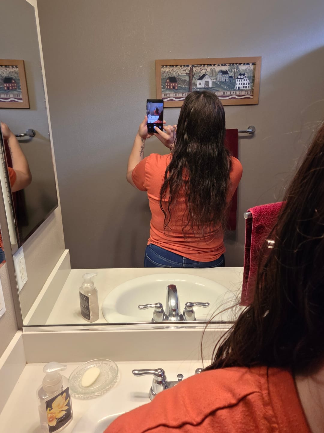 Customer photo review of Hair Growth