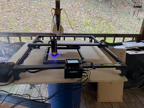 Customer photo review of AtomStack A70 Max Laser Cutter