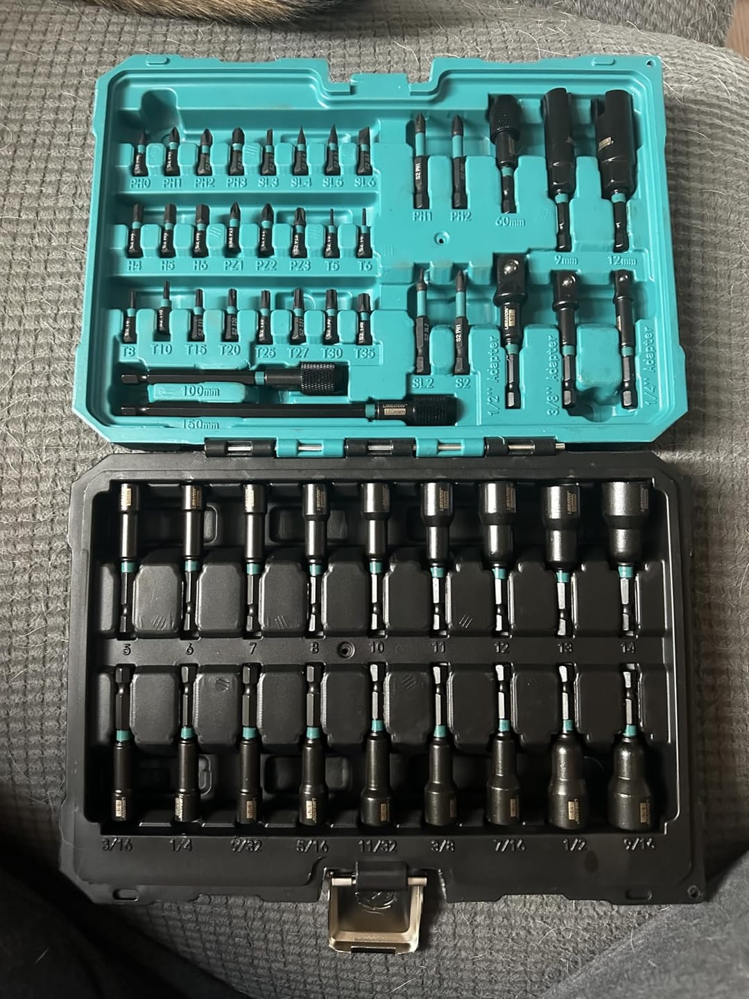 Customer photo review of LIBRATON 54PCS Nut Driver Set – Magnetic + Bits