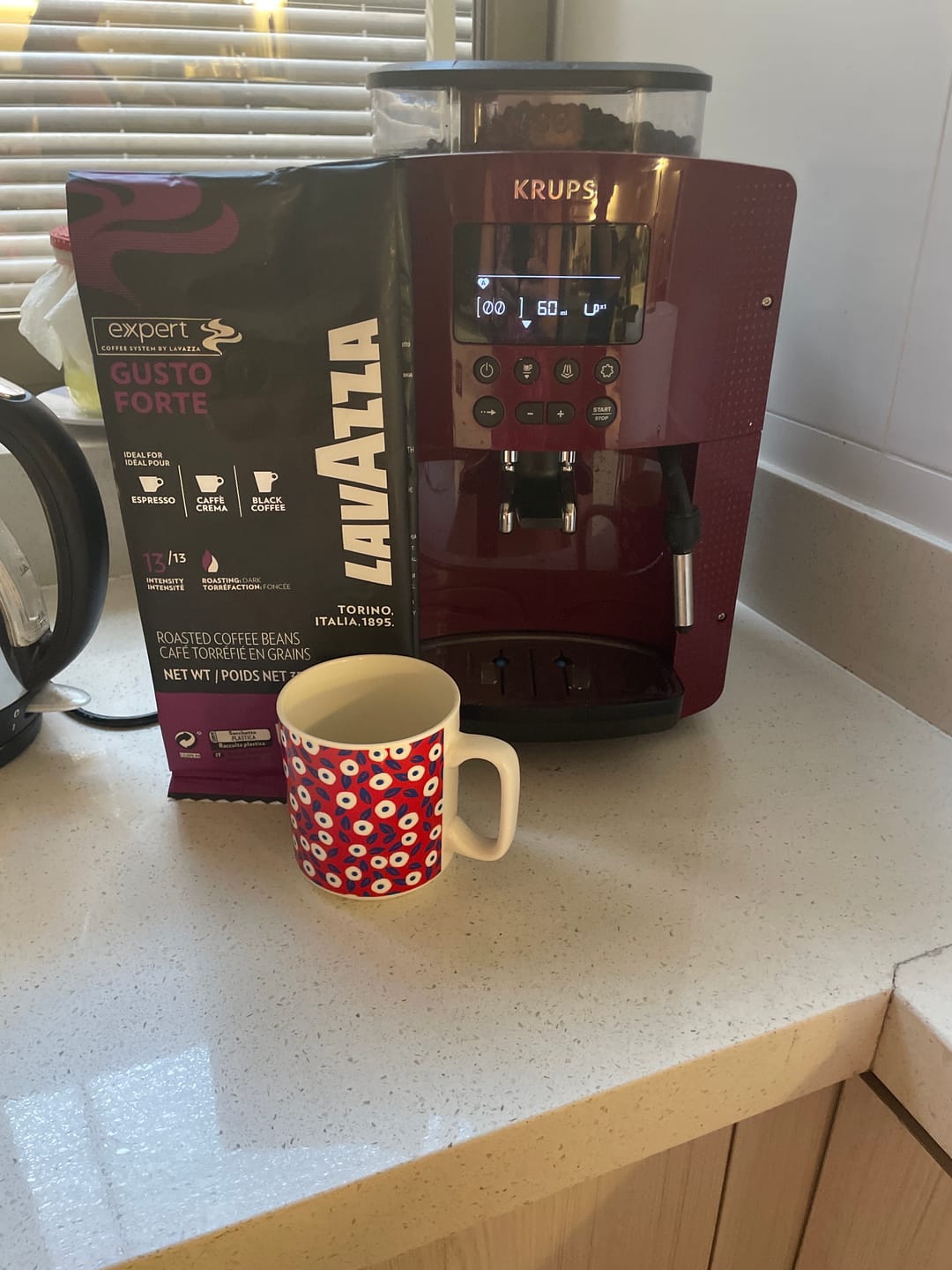 Customer photo review of Lavazza Gusto Forte 1 kg Grano Entero