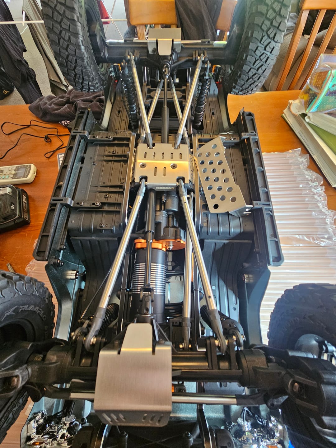 Customer photo review of Chassis Armor for 1/7 RC Crawler