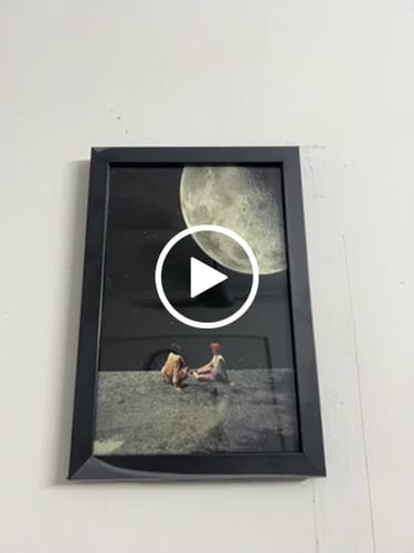 Customer video review of I Gave You the Moon for a Smile, Surreal Art, Surrealism