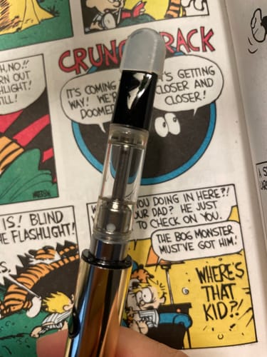 Customer photo review of 1 Gram THC-P Blend Vape Cartridge | Durban Gelato - Hybrid
