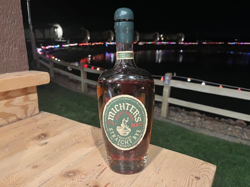 Customer photo review of Michter’s Single Barrel Aged 10 Years Straight Rye Whiskey