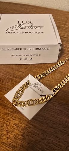 Customer photo review of CD Necklace