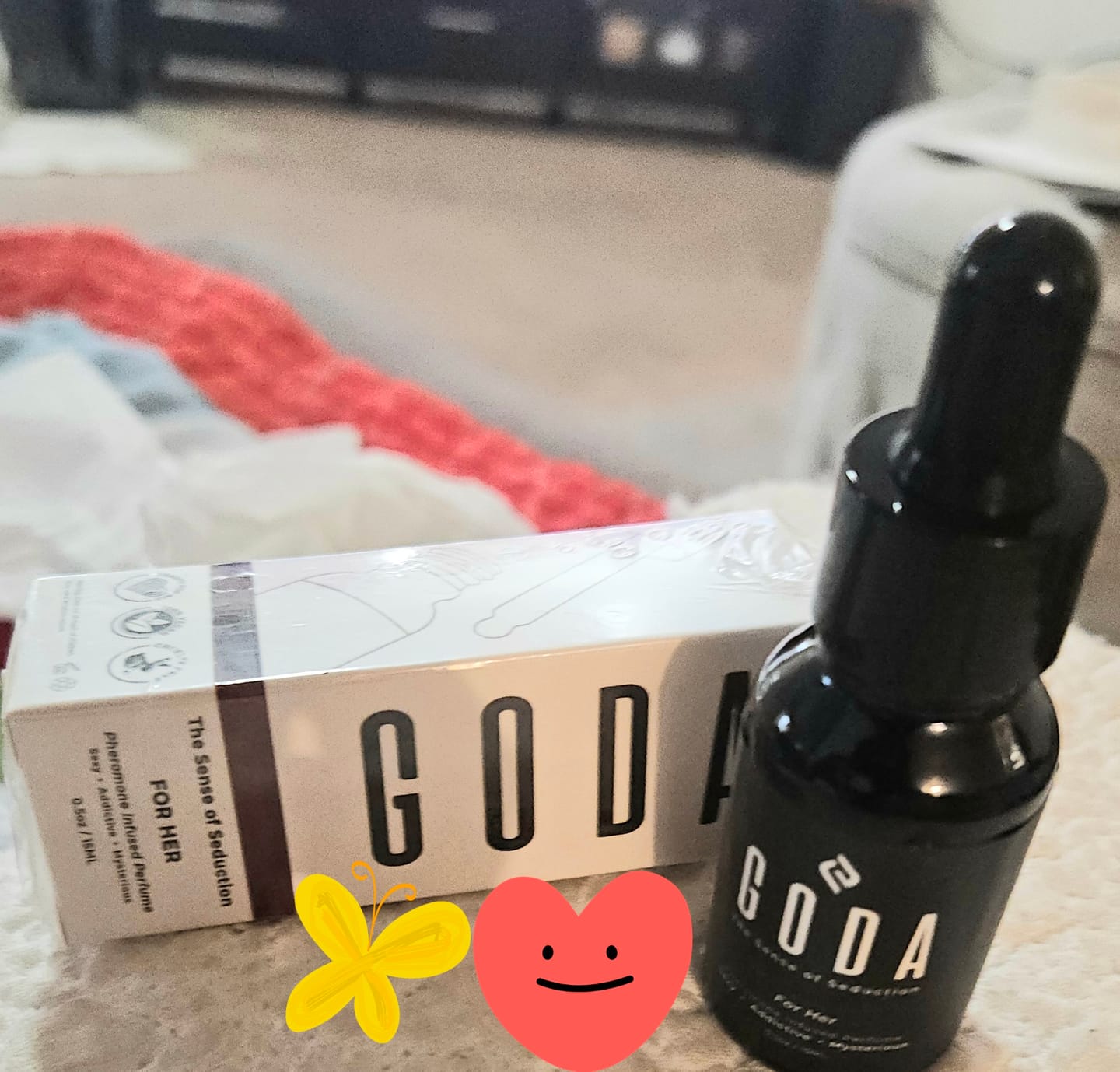 Customer photo review of Goda® Silk Body Oil