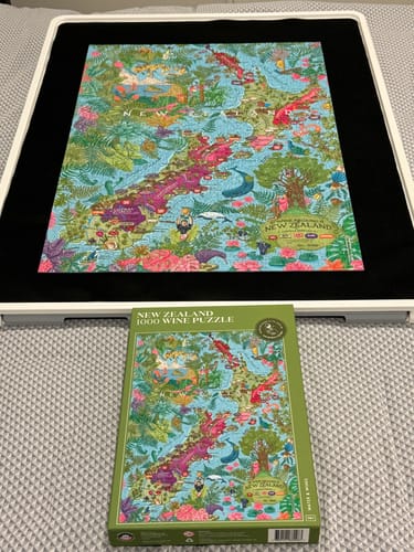 Customer photo review of Wine Puzzle - New Zealand
