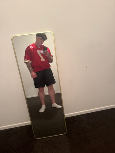 Customer photo review of Vintage Kansas City Chiefs Cassel Jersey (2XL)