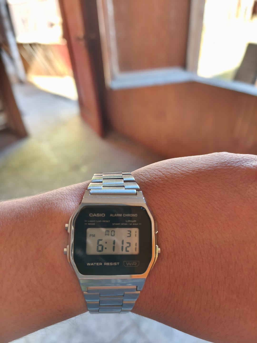 Customer photo review of Reloj Casio Vintage A158WEA-1EF Negro Europeo