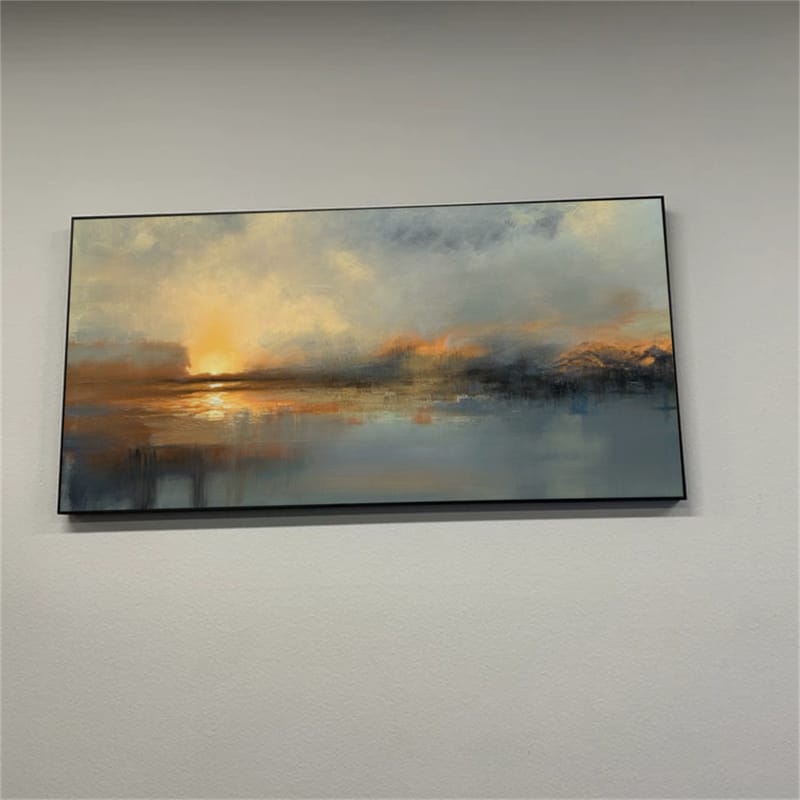 Customer photo review of Abstract Painting Canvas #AP193