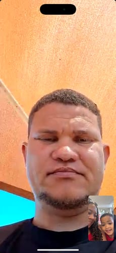 Customer photo review of Denim Lily Shoulder Bag