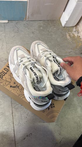 Customer photo review of Phantom A-500 Snow Phantom Minimalist Chunky Sneaker