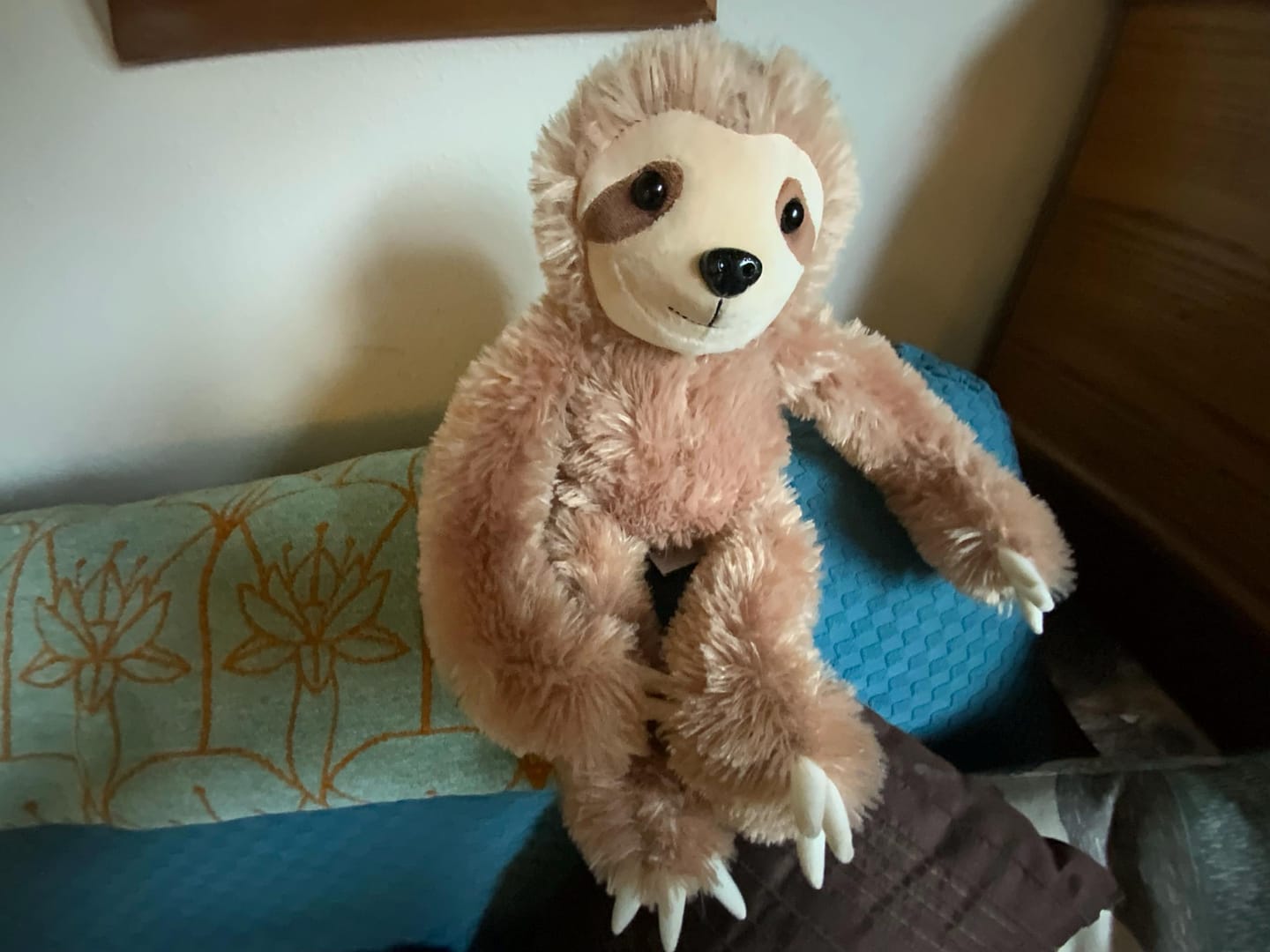 Customer photo review of Weighted Sloth Plush 16in — Calming Sensory Toy