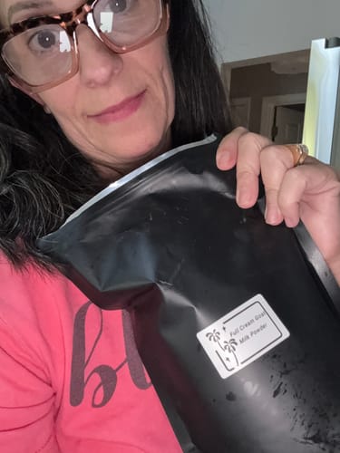 Customer photo review of Organic Goat Milk Powder