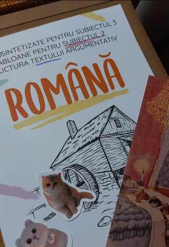 Recenzie cu fotografie de la un client despre Carte Română Bacalaureat Bacademia (temă și viziune, caracterizare, relație) - Ediția II