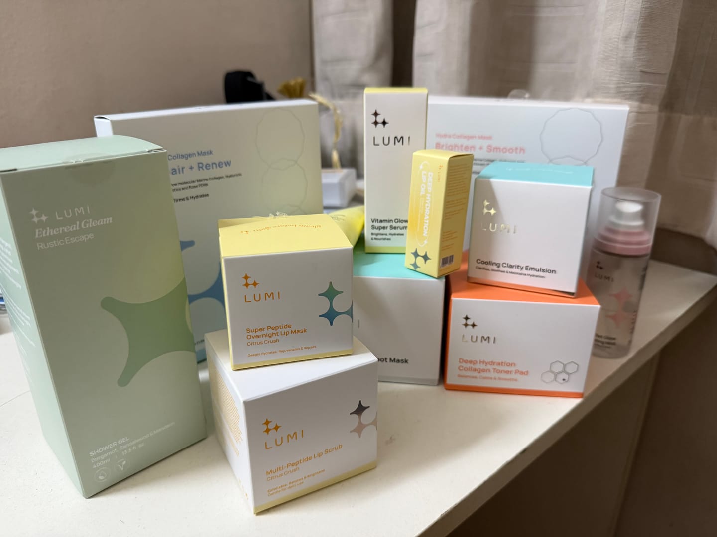Customer photo review of Hydra Collagen Mask Brighten + Smooth