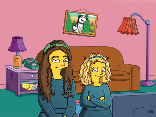 Customer photo review of Turn Me Yellow — Digital Portrait