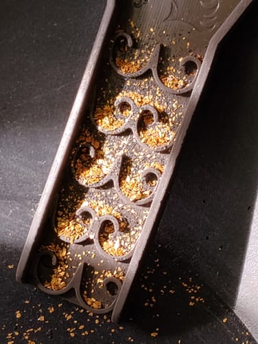 Customer photo review of 6X39 Gold Folding Sluice Box | Mini-Dredge Edition | Gold Prospecting Equipment